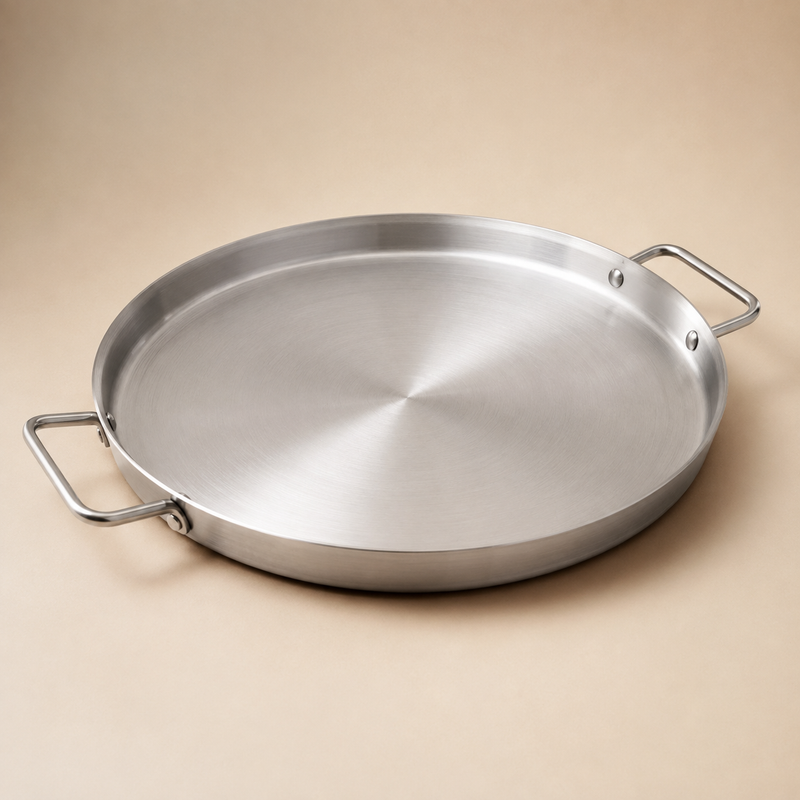 Plancha inox diamètre 50 cm pour Tonneau Gourmand